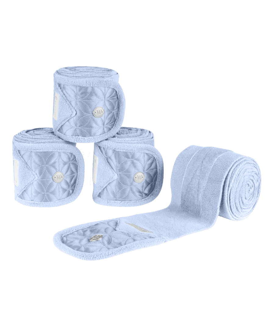 Fleece bandages rom, set van 4