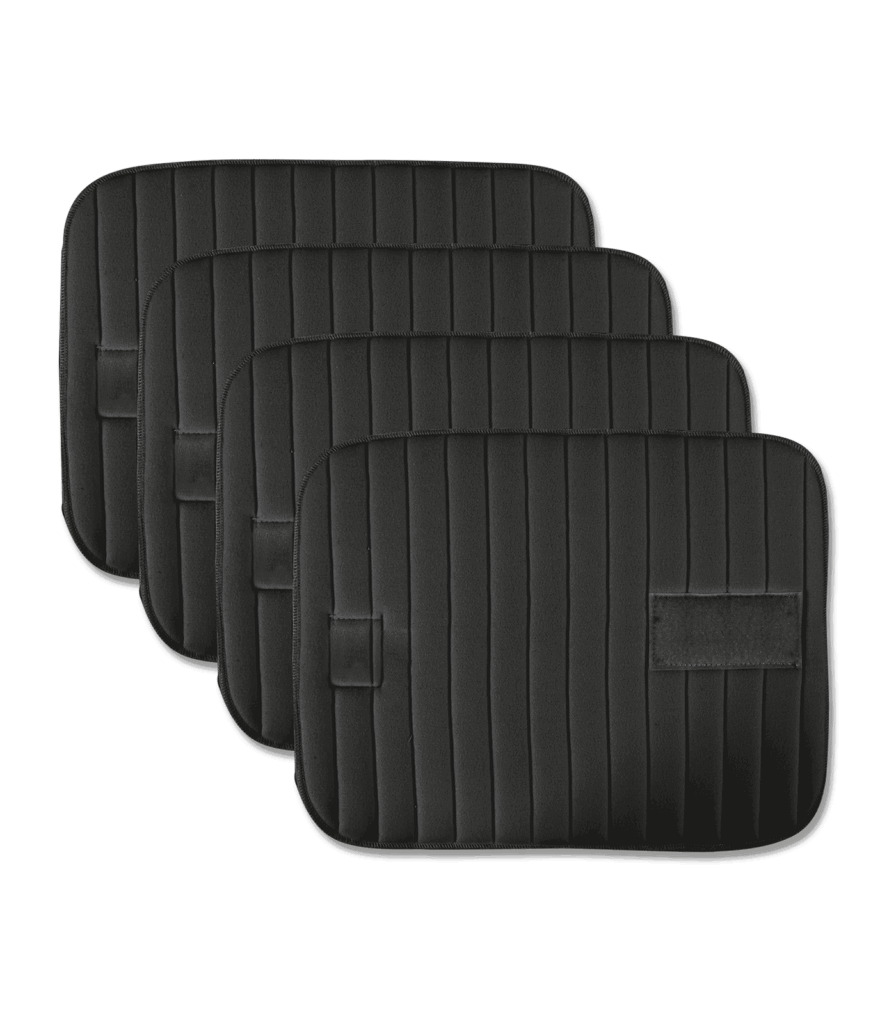 Bandage onderleggers met klittenbandsluiting, set van 4