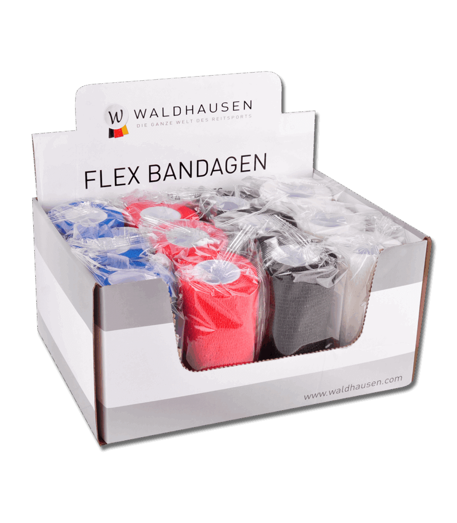 Flex bandages, set van 12, inclusief verkoopdisplay
