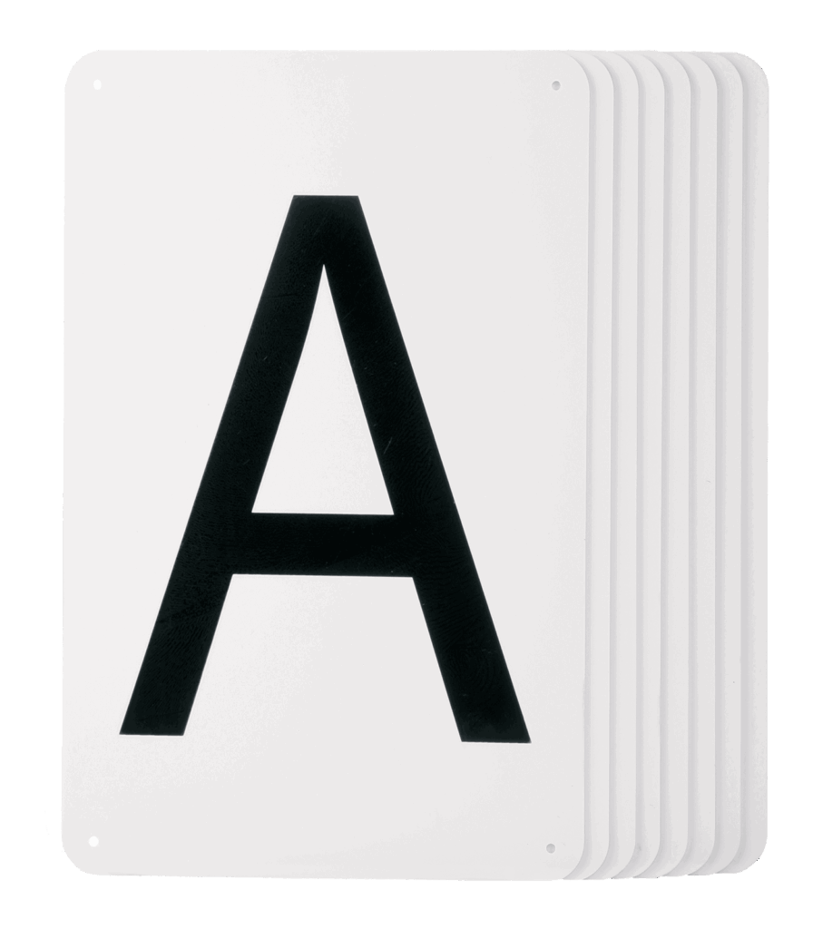 Dressuurletters set 20 x 40 m