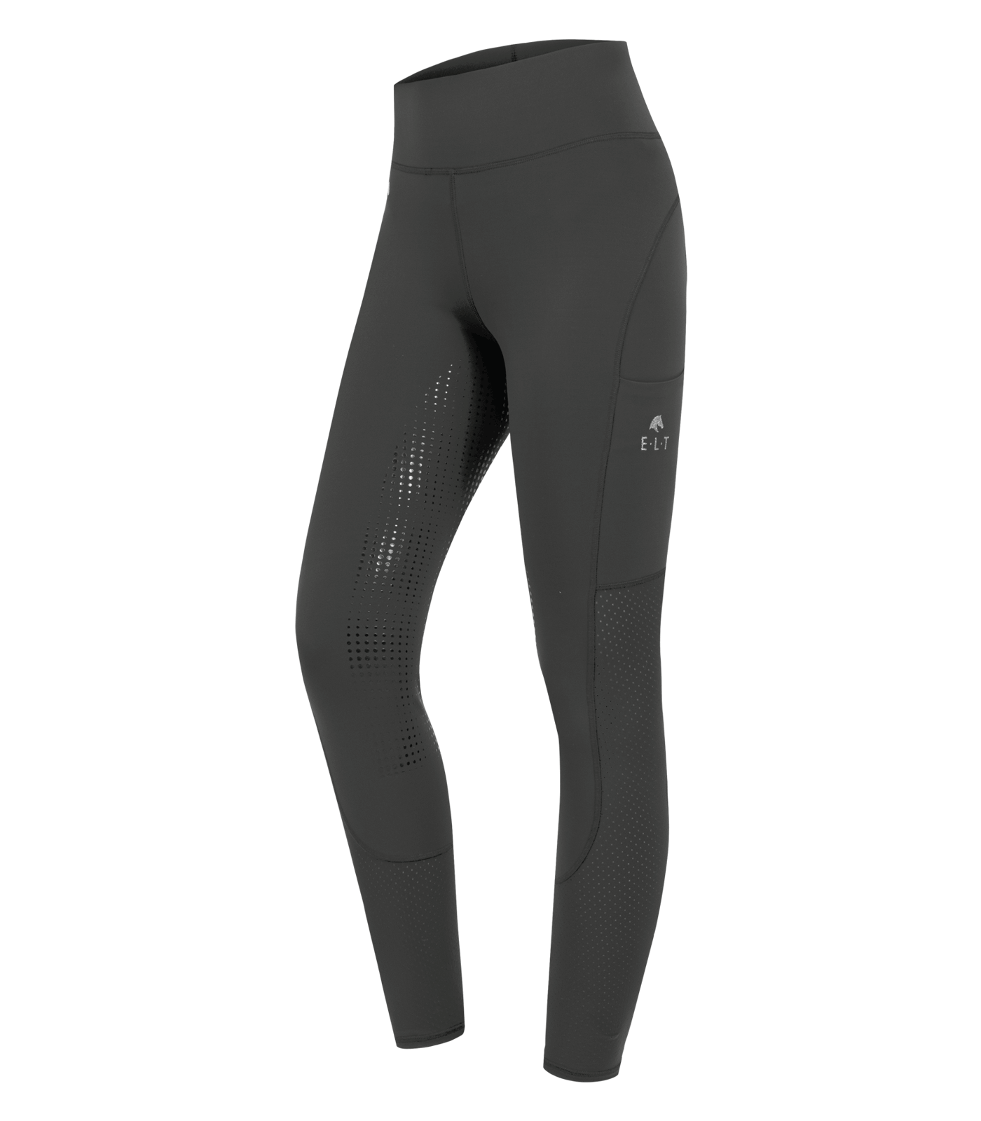 Hanna mesh hoge taille paardrijleggings - Afbeelding 2