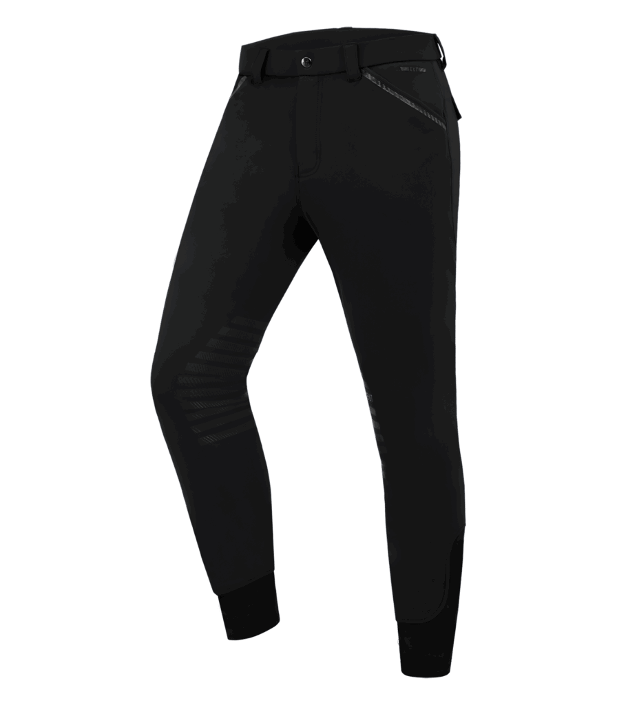 Herenrijbroek met siliconen knievlakken