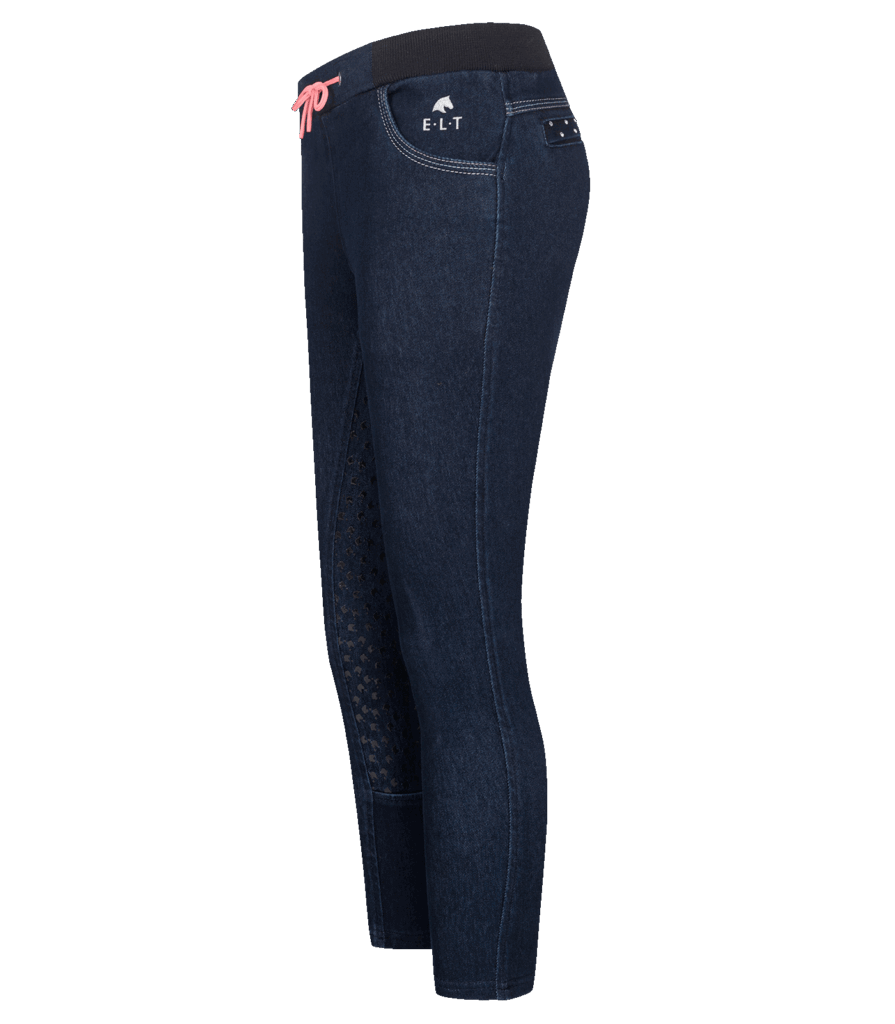 Rijleggings jeansmodel lucky lia voor kinderen