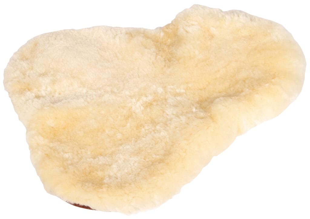 Zadelovertrek van merinowol