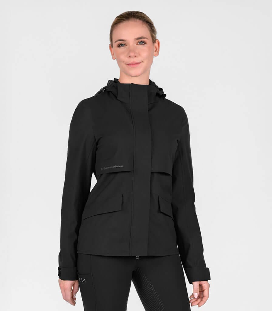 Performance regenjas voor ruitersport