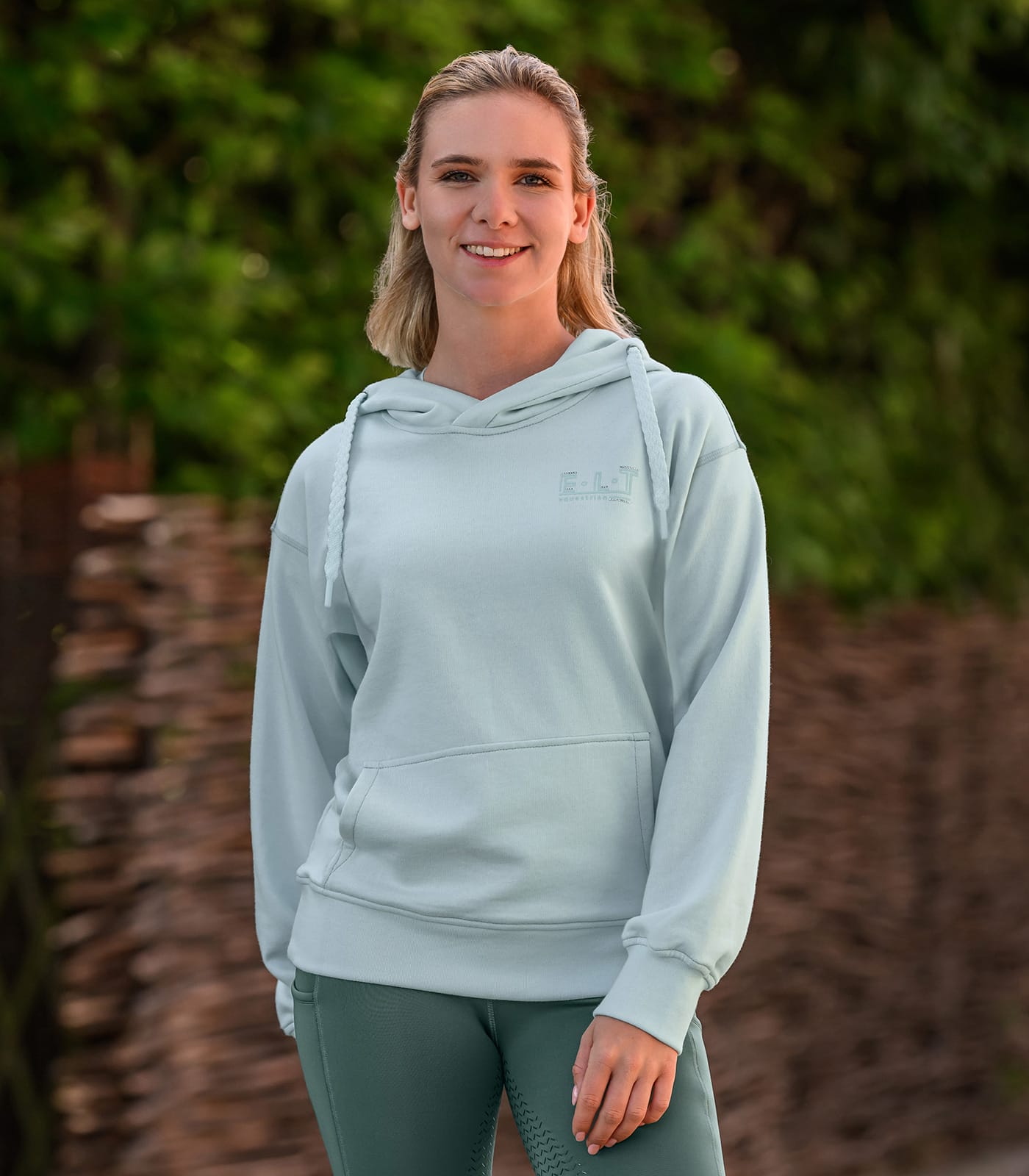 Strasbourg ruitersport hoodie - Afbeelding 2