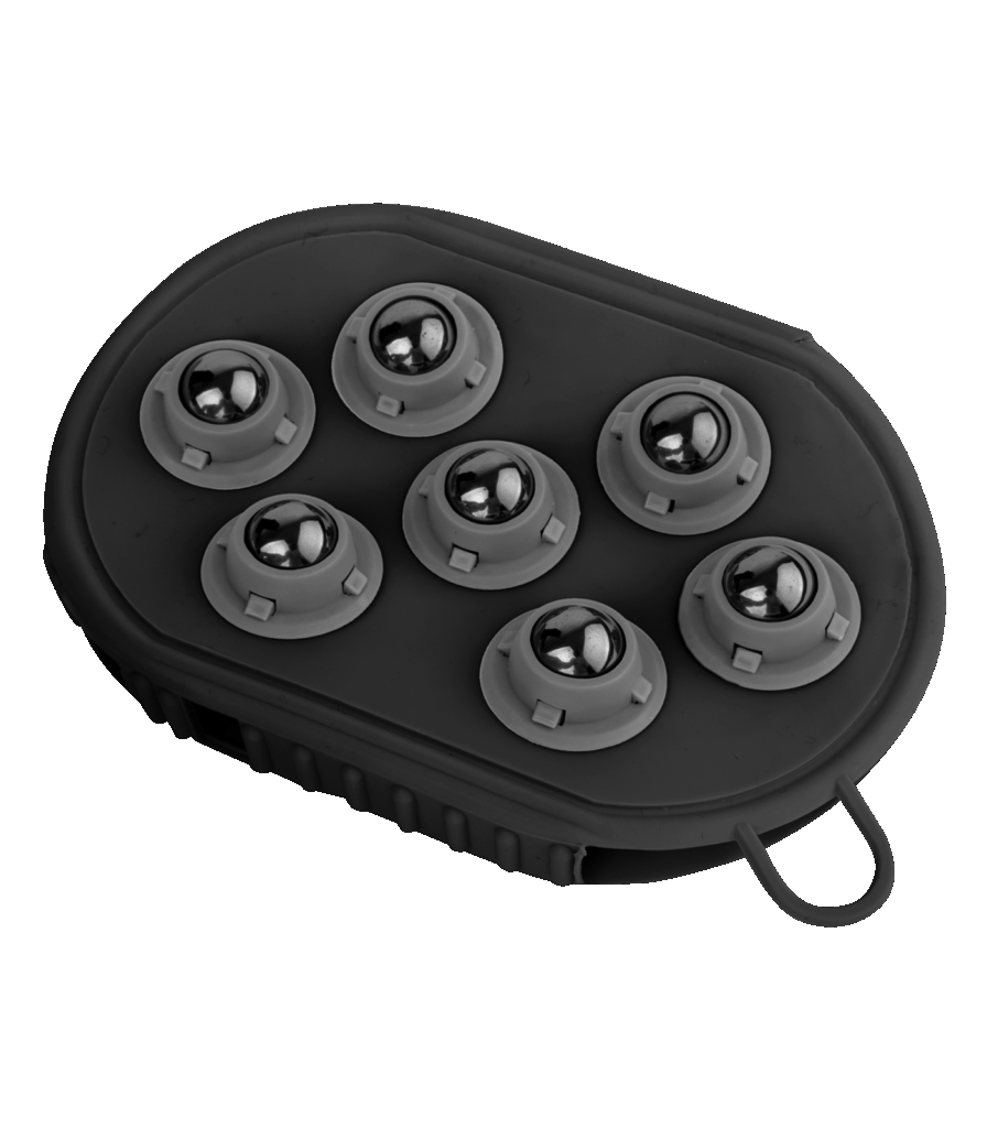 Massage verzorgingshandschoen voor paarden