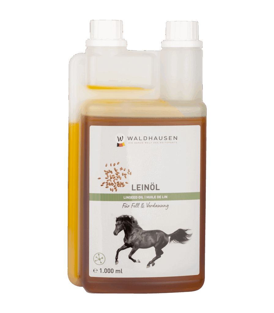 Lijnzaadolie voor vacht en spijsvertering, 1 liter