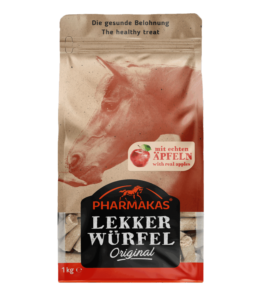 Appel snackblokjes voor paarden, 1 kg