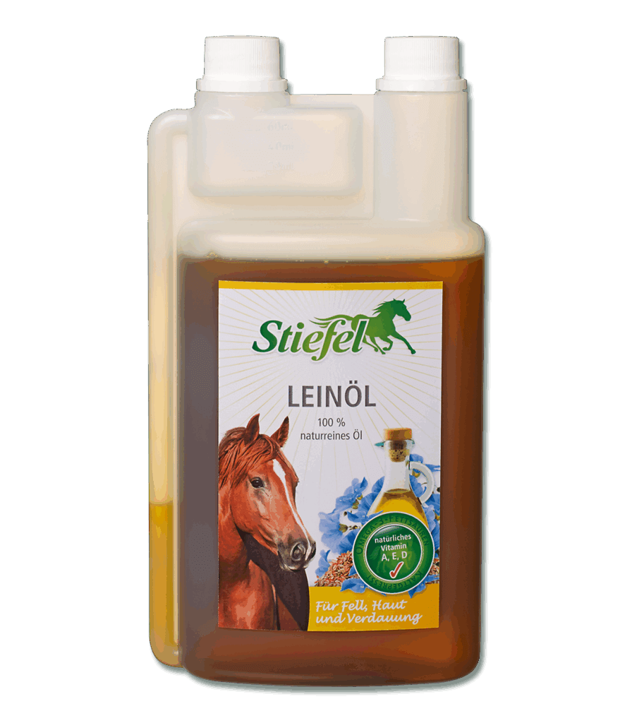 Lijnzaadolie voor vacht en spijsvertering
