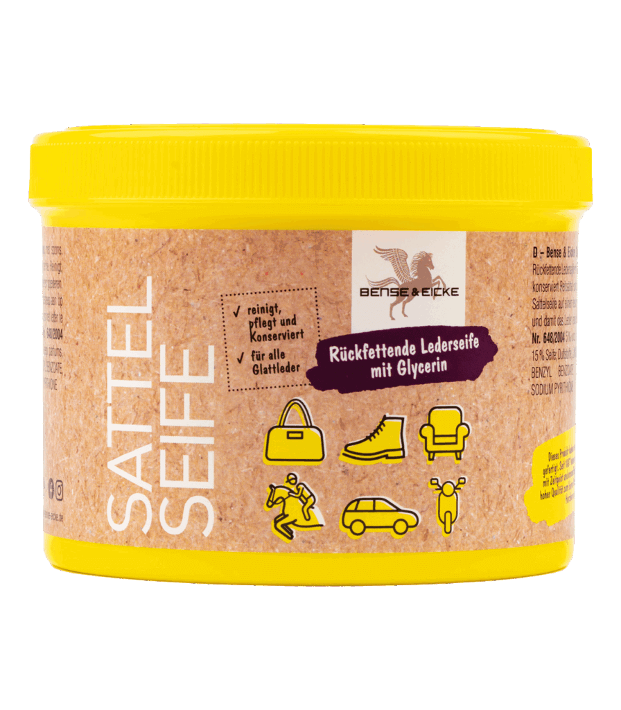 Zadelzeep met spons, 500 ml