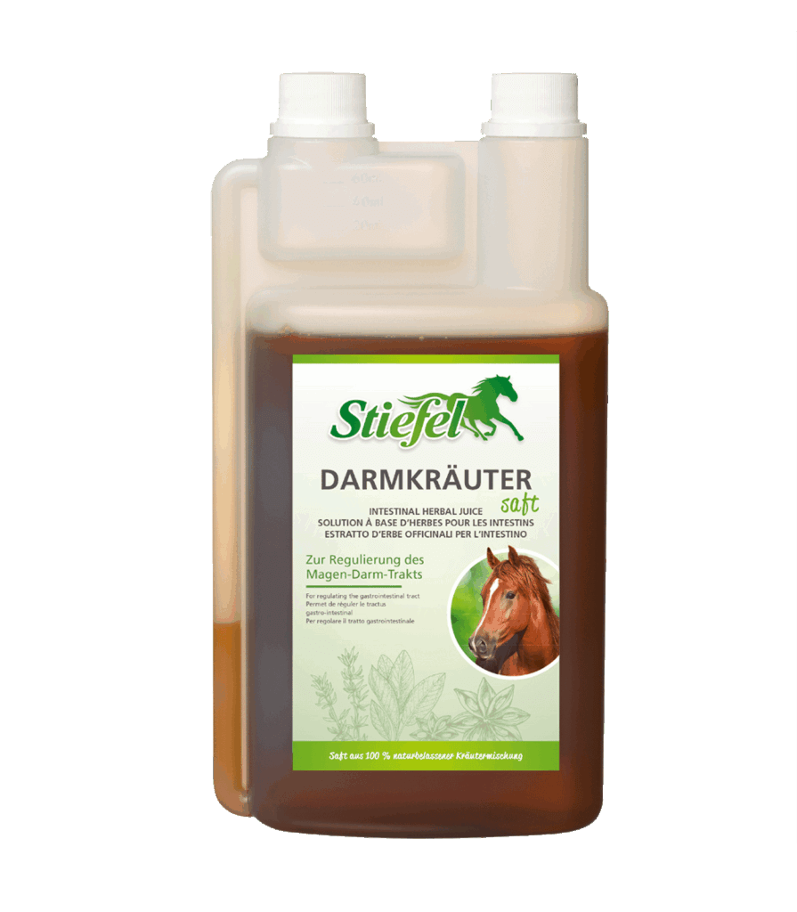 Kruidensap voor darmgezondheid paarden - stiefel intestinal