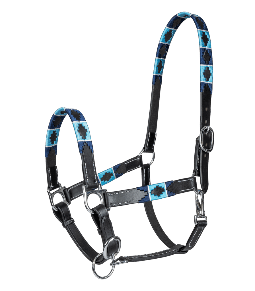 Leren halster polo style