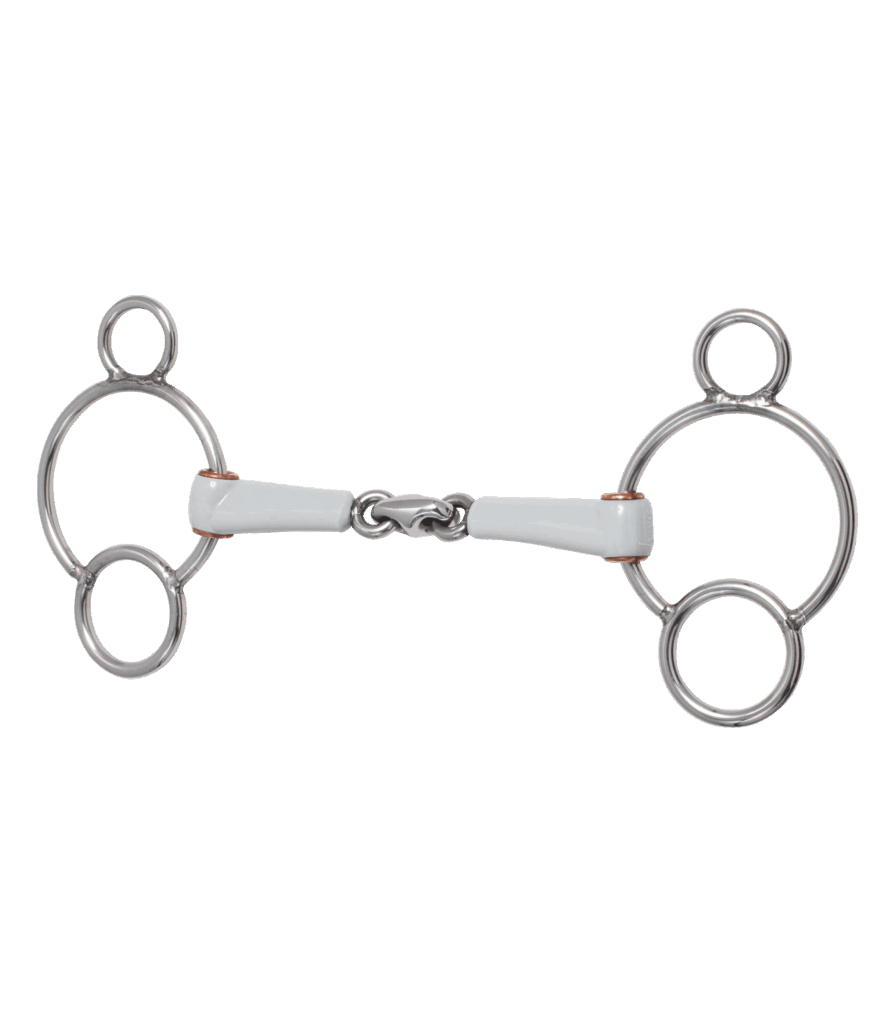 Beris 3-rings bustrens, dubbel gebroken