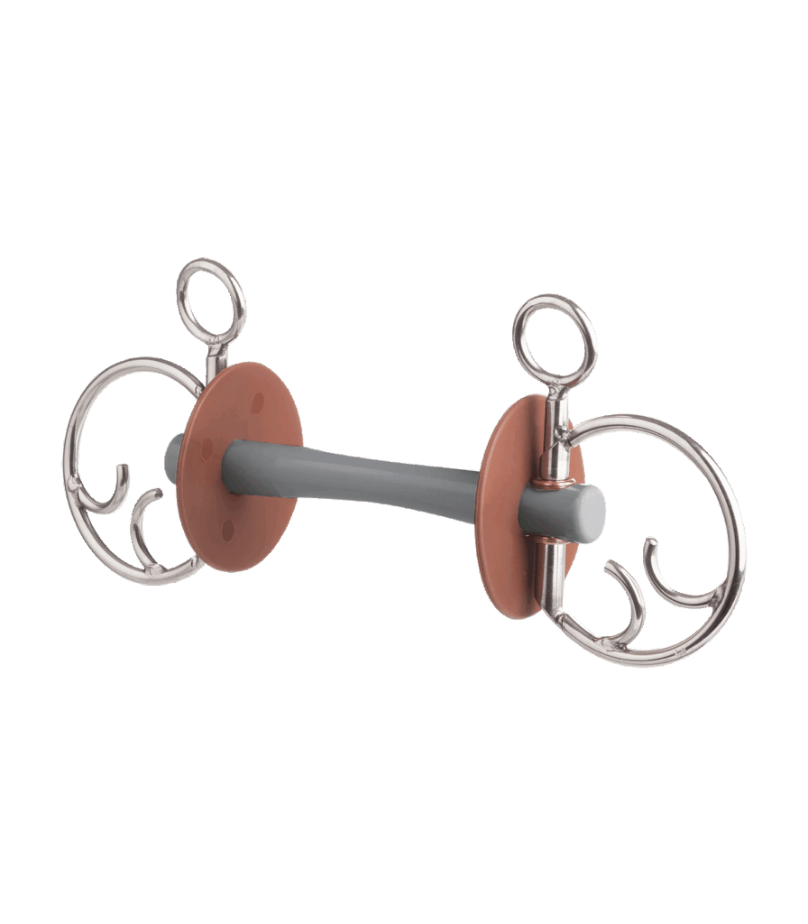 Spring combi-bit met dunne comfort mondstuk