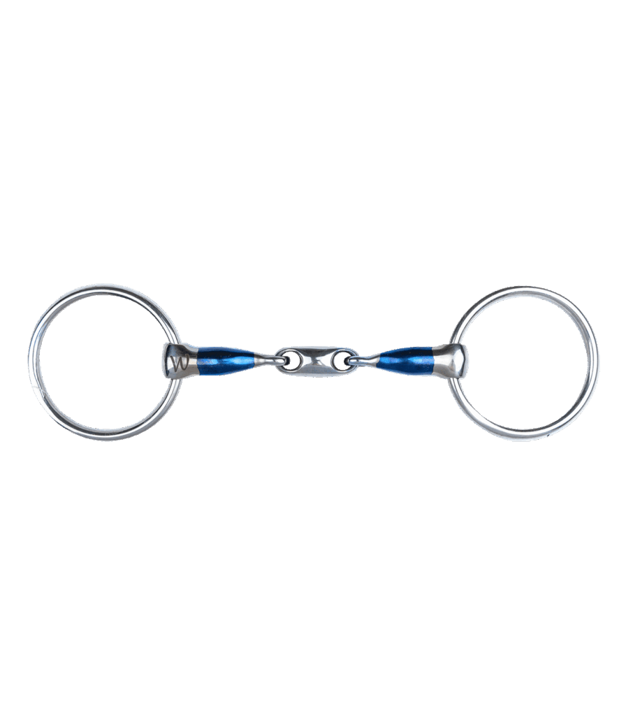 Sweet iron watertrens bit, dubbel gebroken, anatomisch