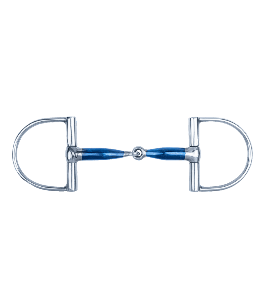 Sweet iron d-ringbit, enkel gebroken, anatomisch