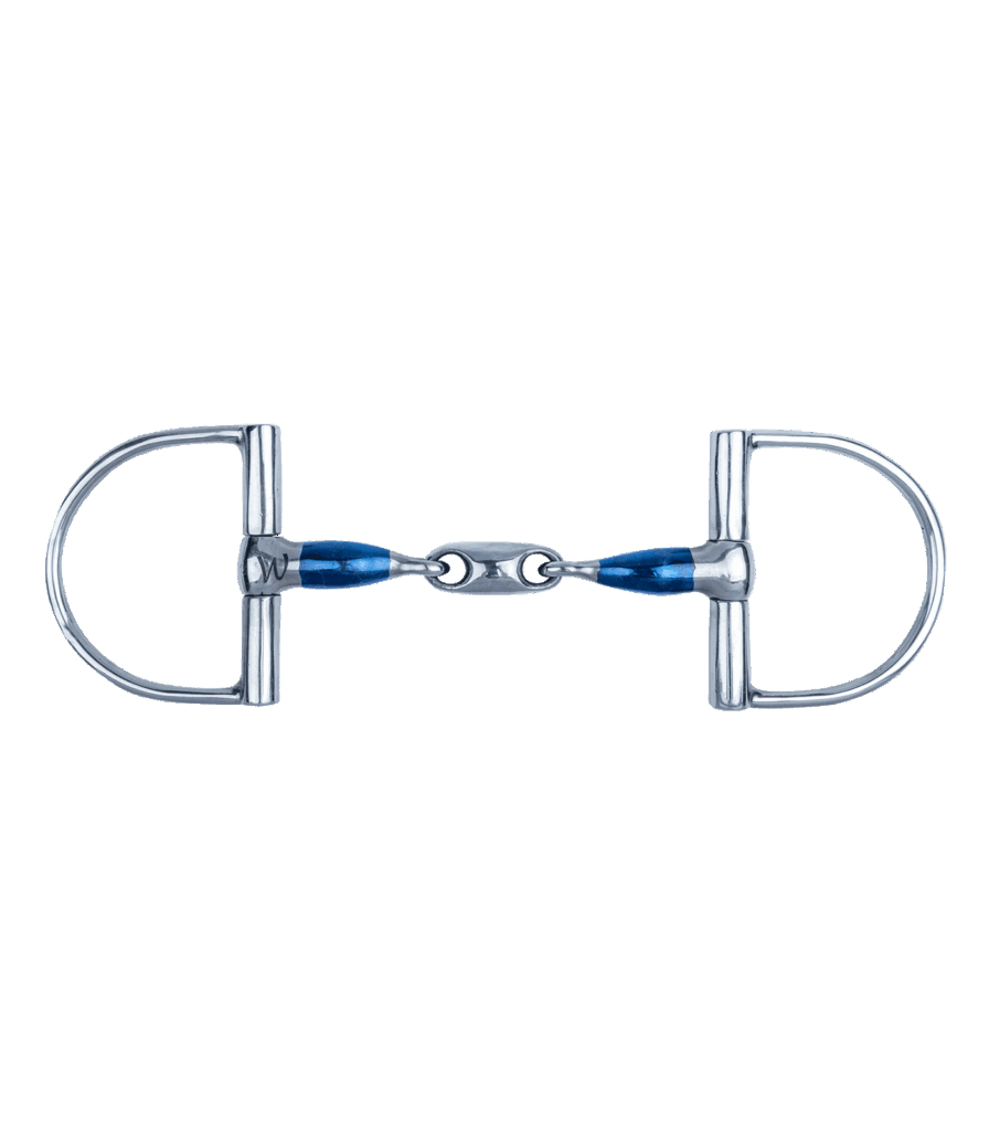 Sweet iron d-trensbit, dubbel gebroken, anatomisch