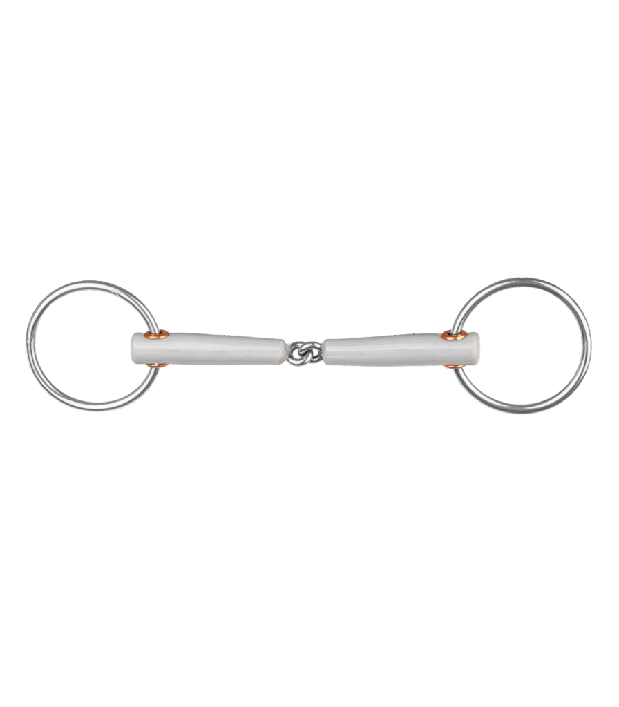 Enkelgebroken bustrens bit, ring 6 cm