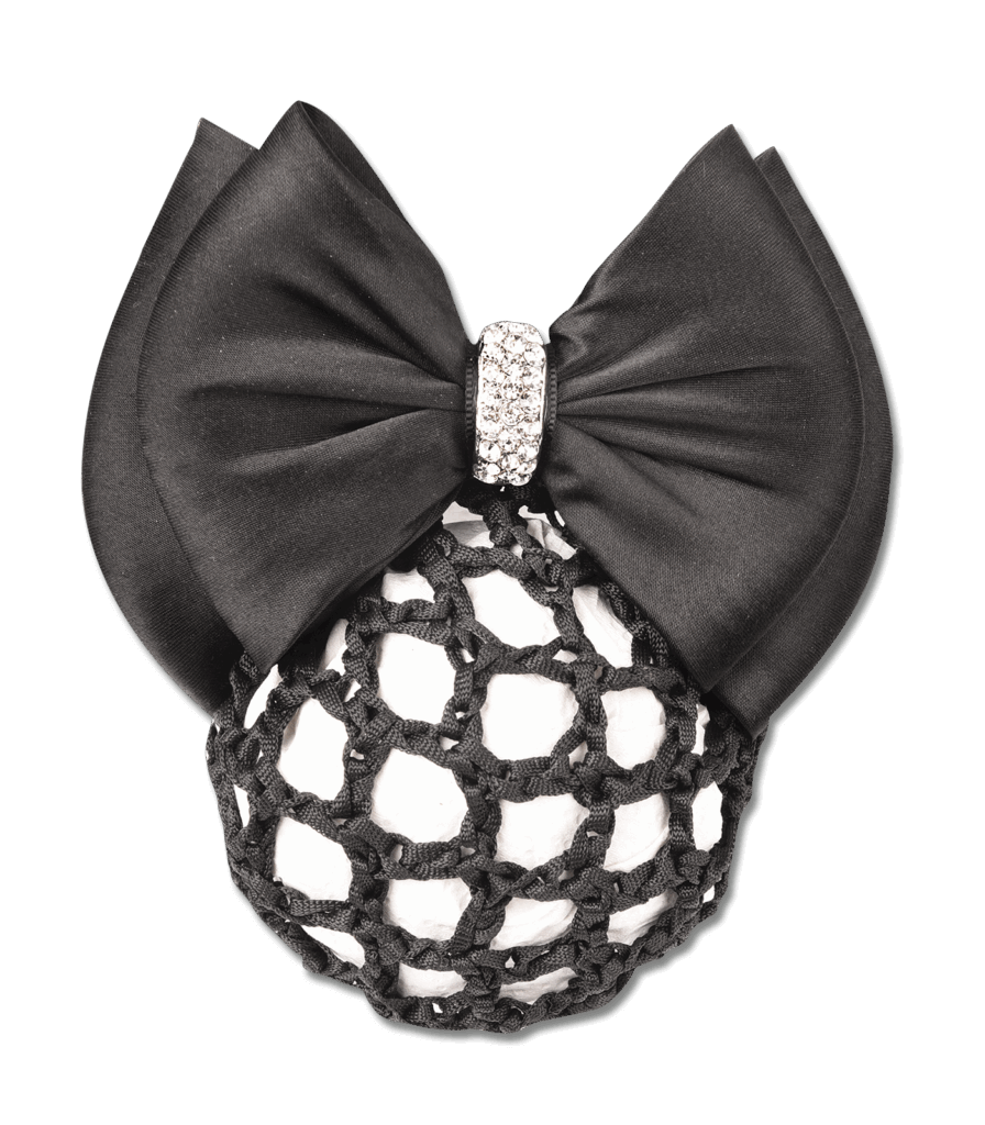 Haarnetje met strik en sluiting