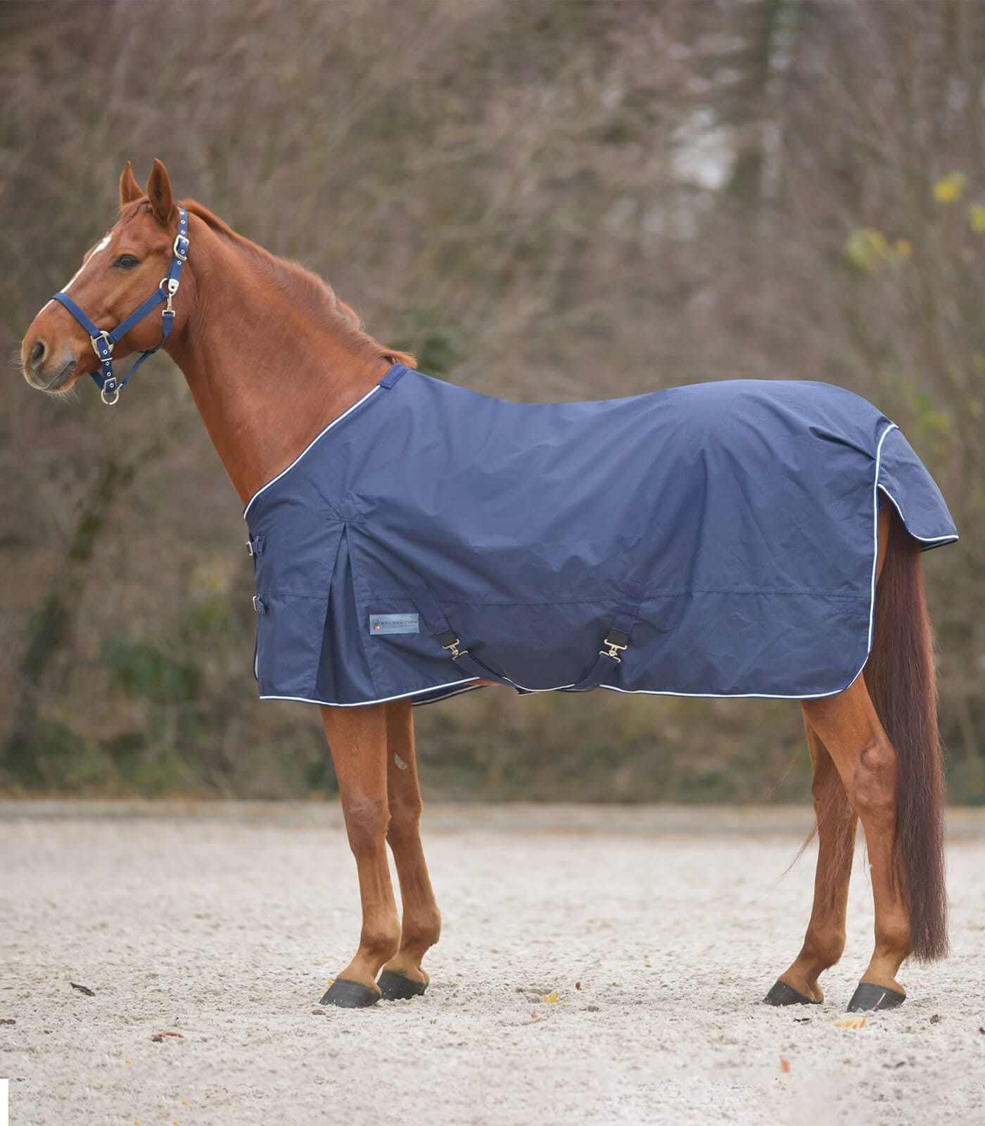 Comfort weerbestendige deken met kruissingels