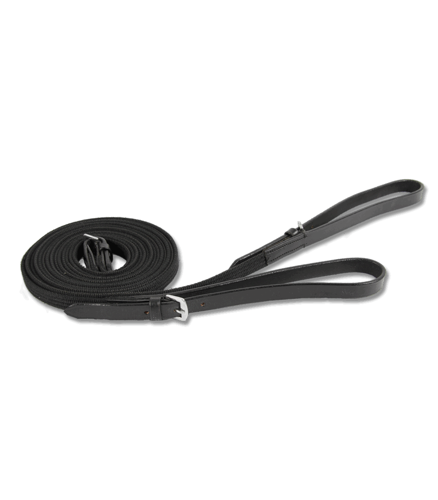 Gevlochten teugels met gespen