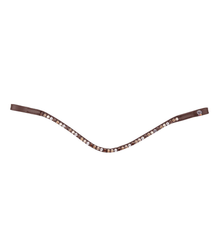 X line frontriem glam, bruin