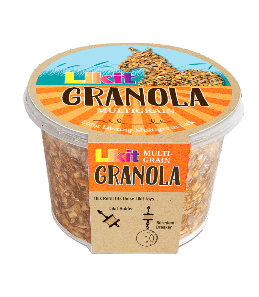 Likit granola leksteen voor paarden