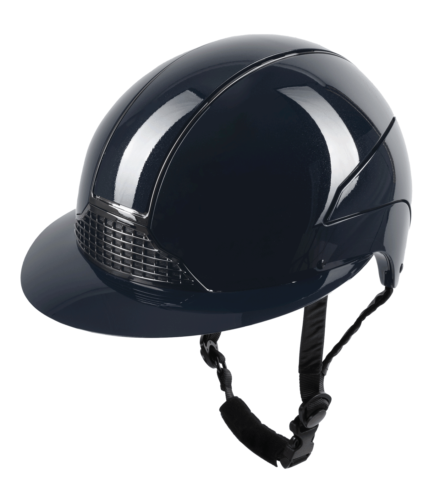 Swing h24 lady glossy paardrijhelm - Afbeelding 2