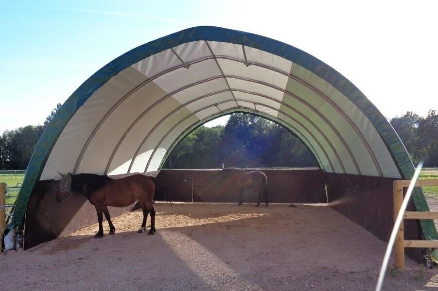 FleXstal - flexibele huisvesting - stal of schuilstal