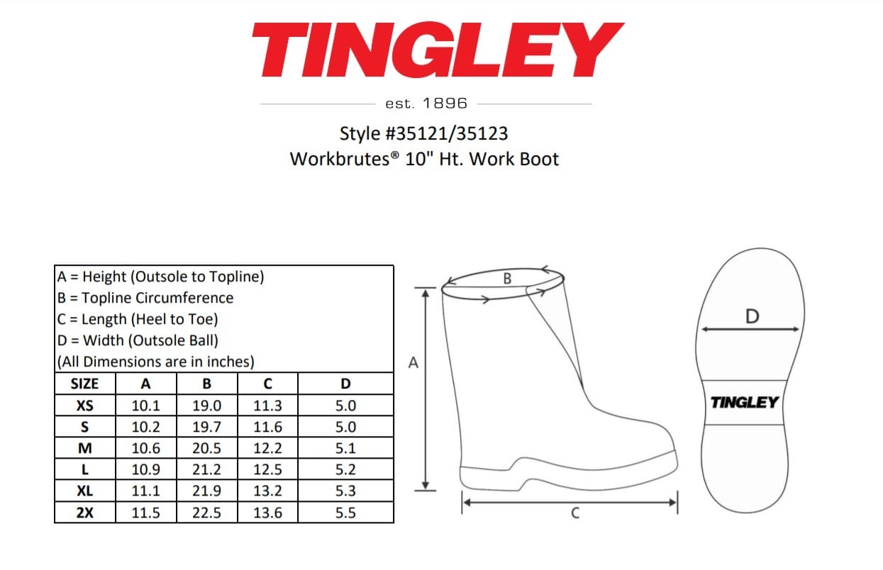 TINGLEY WORKBRUTES® OVERBOOTS