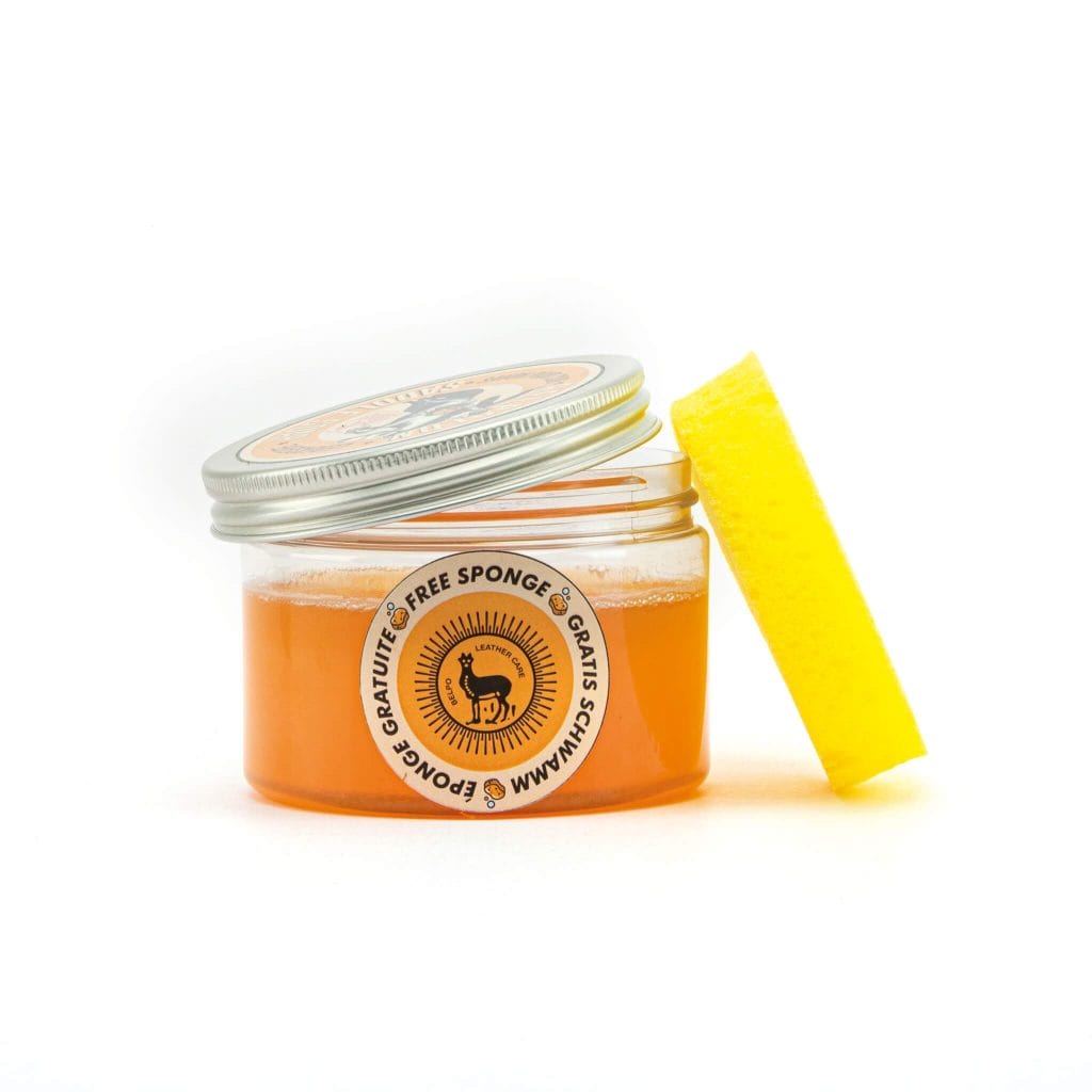 Belpolon Saddle Soap 200 ml met spons